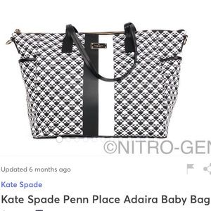 Kate Spade diaper bag